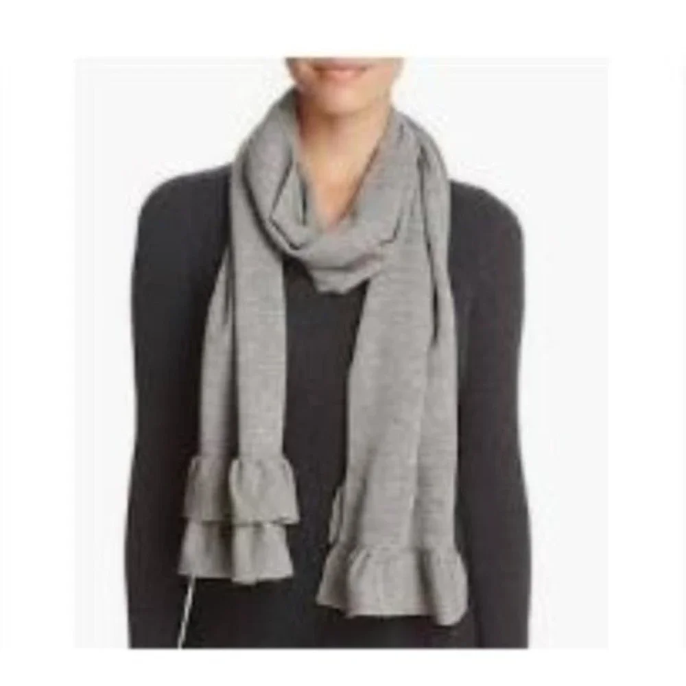 Kate Spade Layered Ruffle Muffler Scarf
